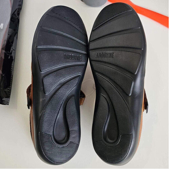 Women's Brown Mary Jane Shoes - Picture 9 of 14